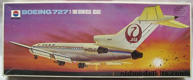Nitto 1/100 Boeing 727 - JAL - (727-200), 150-1800